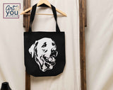 Labrador tote bag SVG