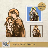 Our Lady of Mount Carmen SVG