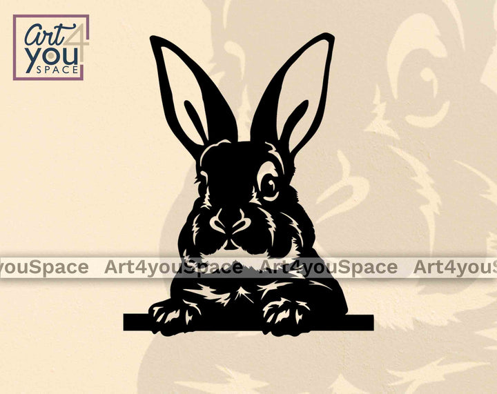 rabbit laser cut file