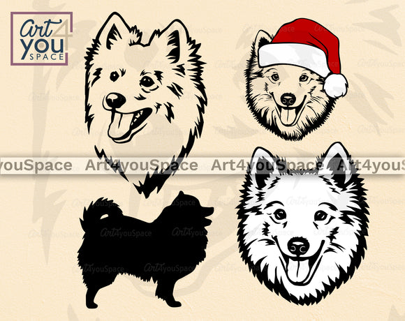 American Eskimo SVG