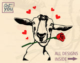 Goat Valentine PNG