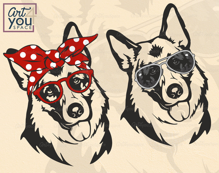 German Shepherd SVG