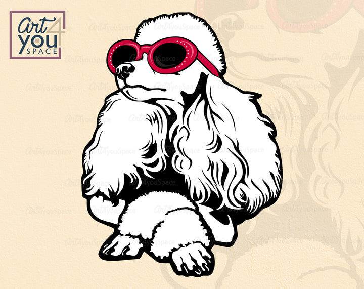 Poodle SVG