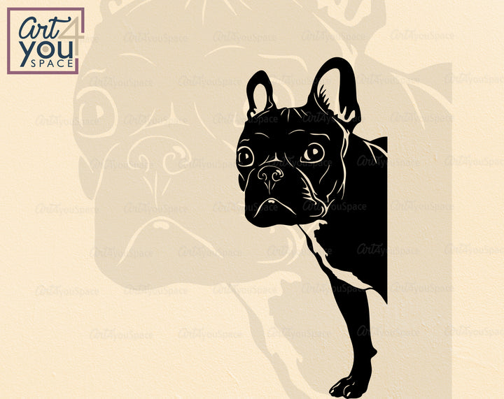 French Bulldog Art