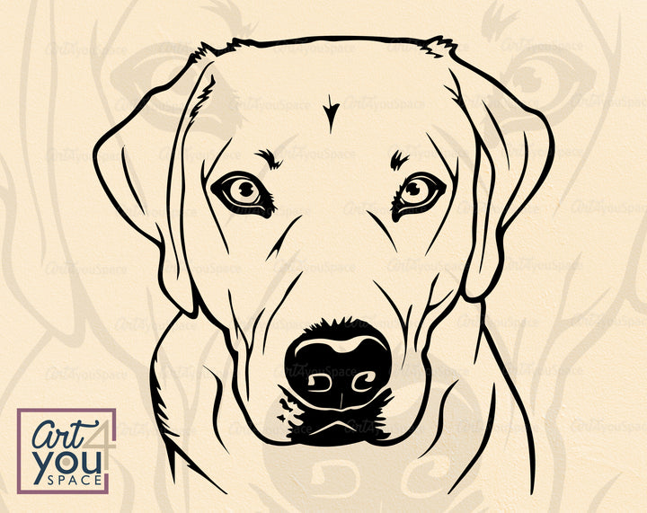 Labrador Retriever Vector