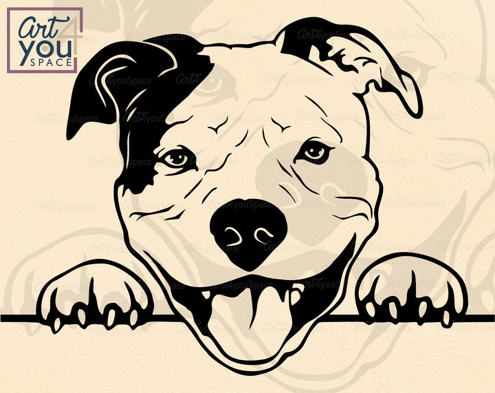 Pit Bull Vector
