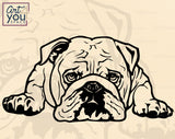American Bulldog SVG