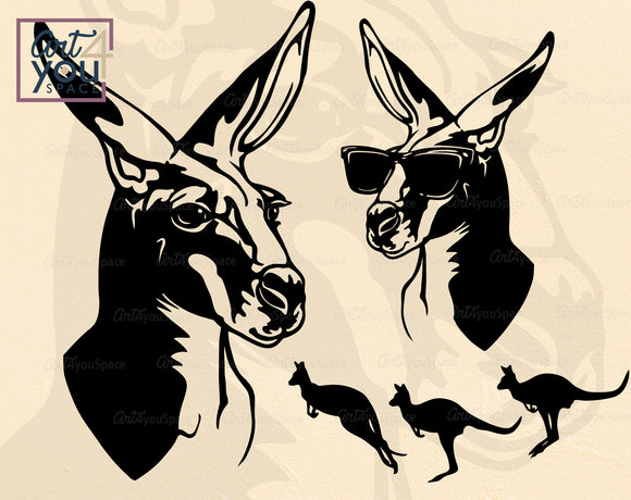 Kangaroo SVG