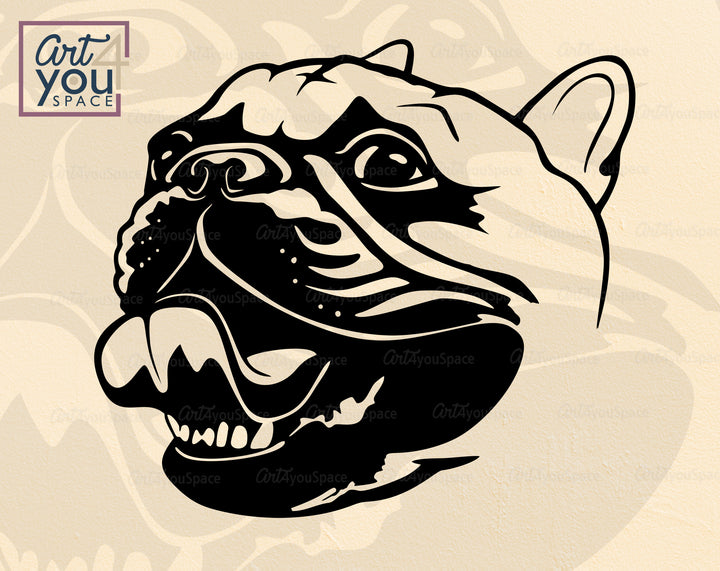 French Bulldog  SVG