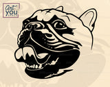 French Bulldog  SVG