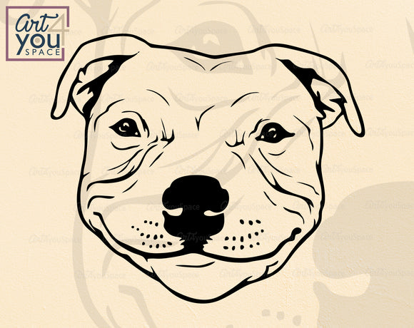  Pit Bull SVG