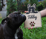 Personalized Dog Leash Holder