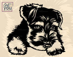 Miniature Schnauzer SVG