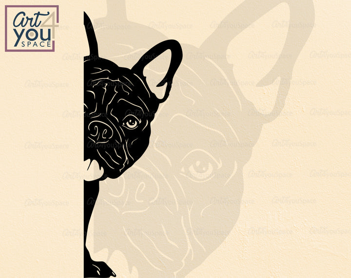 French Bulldog DXF