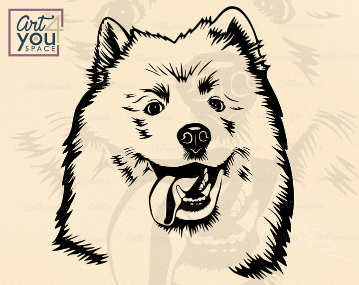 Samoyed Vector