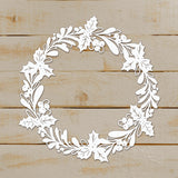 Christmas Holly Wreath PNG