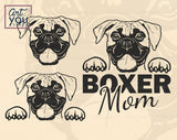 Boxer Dog SVG