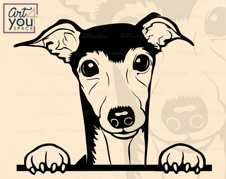 Italian Greyhound Clipart