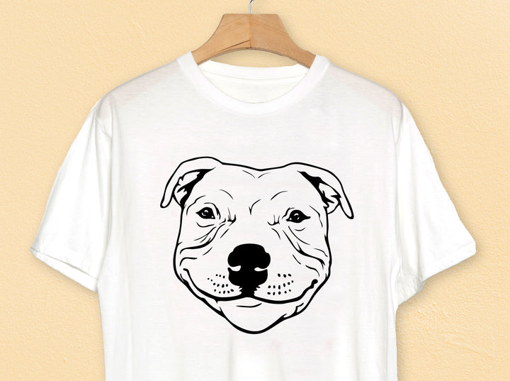 Pitbull Bully Dog Face Download Svg Png Hiking Pittie Dogs 