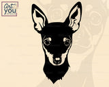 Miniature Pinscher Cricut
