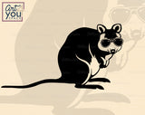 Cool Quokka In Sunglasses SVG