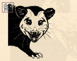 Opossum SVG 