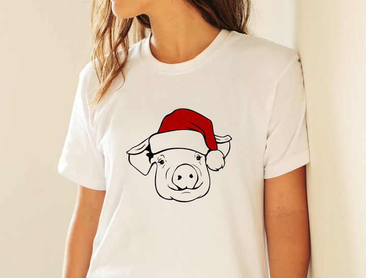 Christmas Pig DXF
