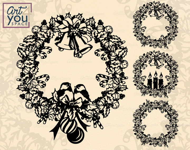 Christmas Weath SVG