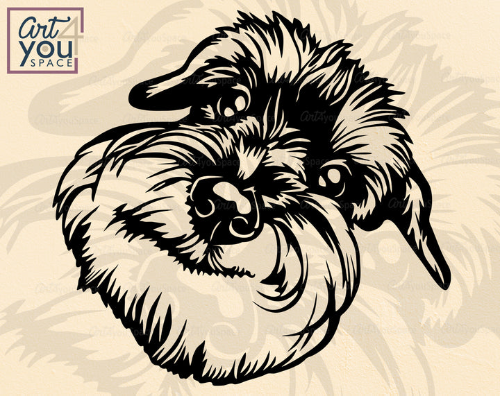 Miniature Schnauzer SVG