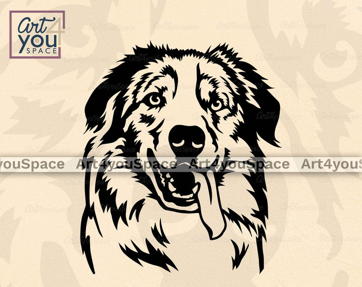 Aussie Dog SVG File