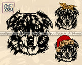 Australian Shepherd SVG