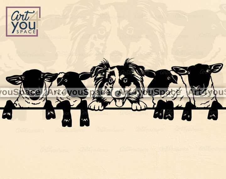 Australian Shepherd SVG