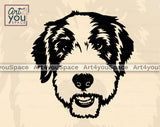 Bearded Collie DXF