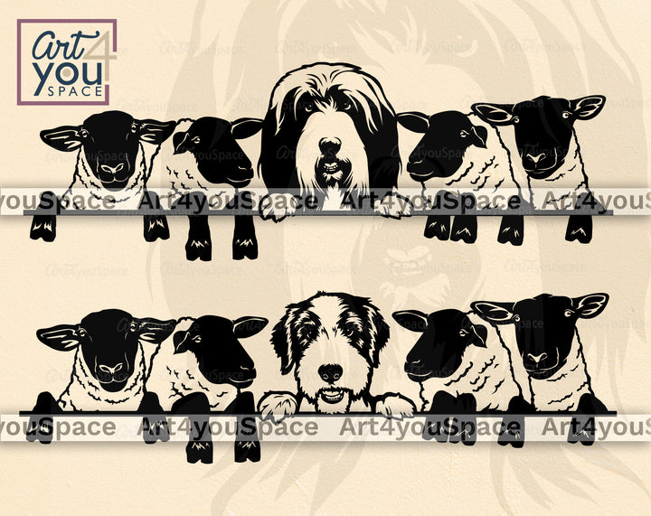 Farm Animal Designs SVG