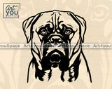 Bullmastiff  Vector