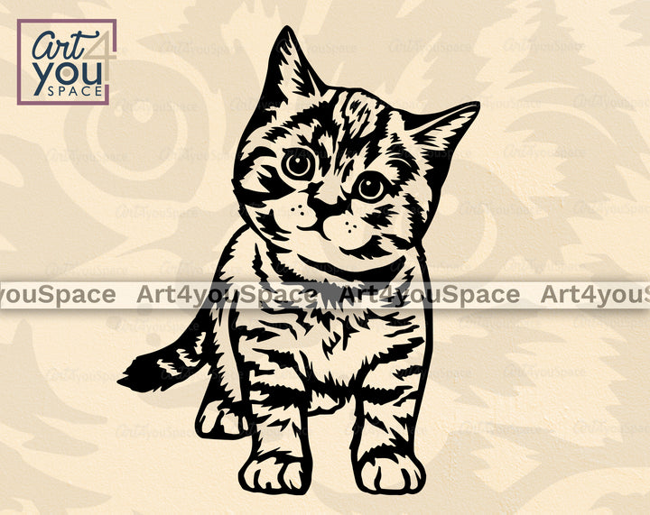 Lovely kitty SVG