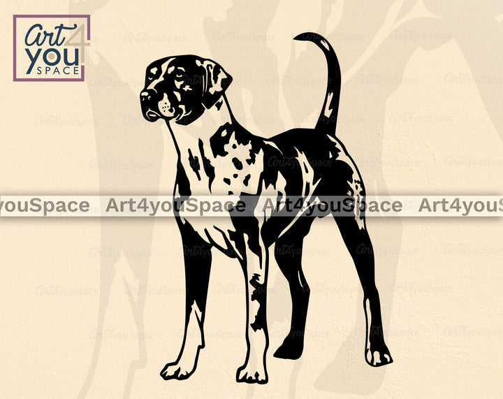 Catahoula Dog Art
