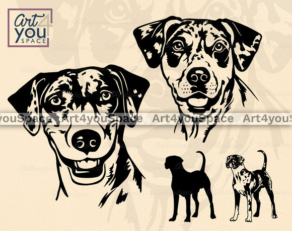 Catahoula Dog SVG