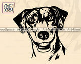 Catahoula Dog Clipart