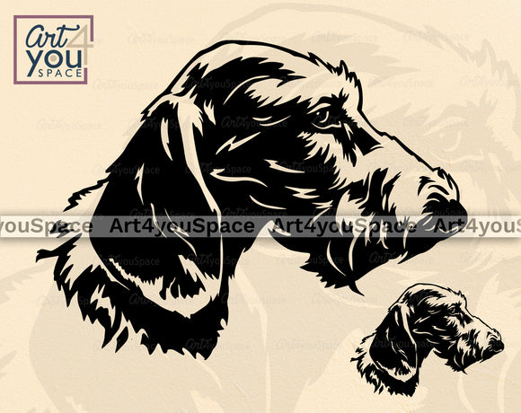 Dachshund Wirehaired SVG