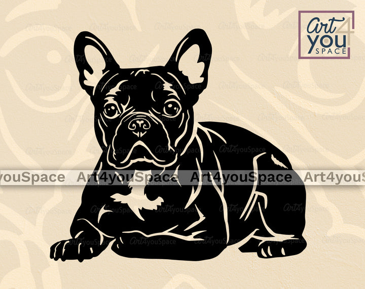 French Bulldog Cricut