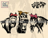 Horses SVG