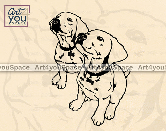 Golden Retriever SVG