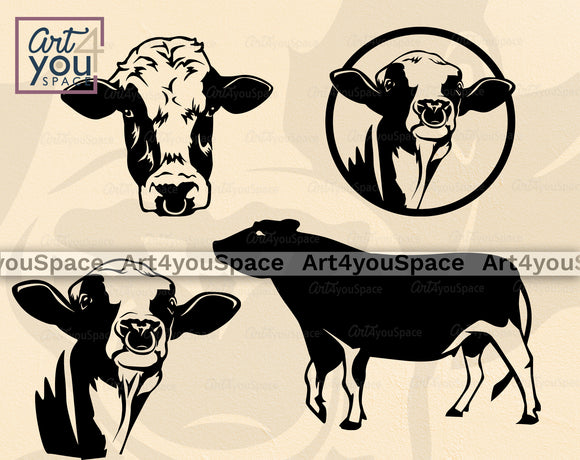 Holstein Bull  SVG