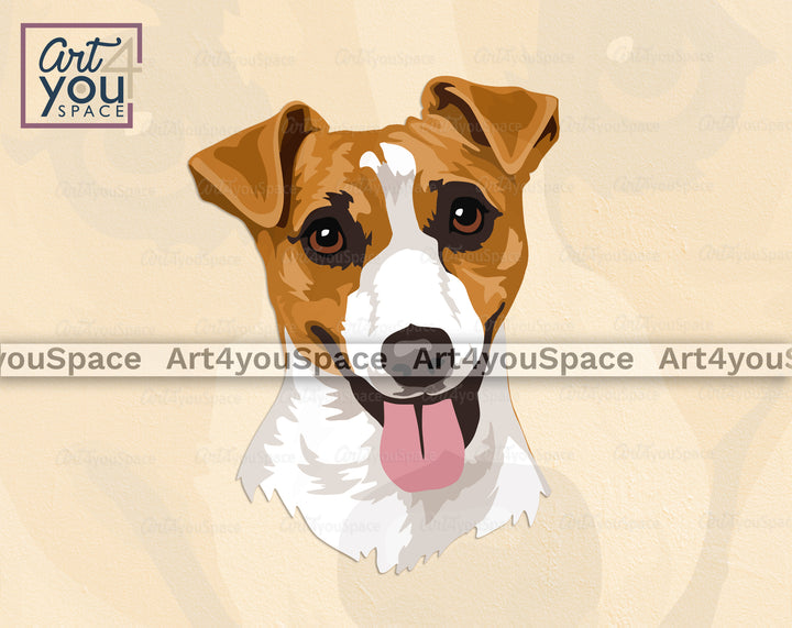 Jack Russell Terrier Art