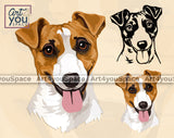 Jack Russell Terrier SVG