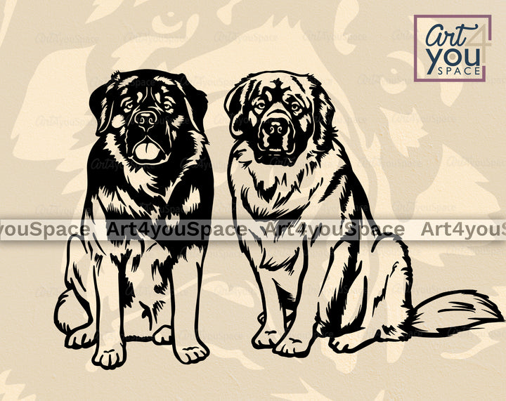  Leonberger SVG