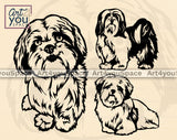 Lhasa Apso SVG