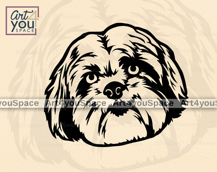 Lhasa Apso Cricut