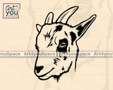 Nigerian Dwarf Goat Vector